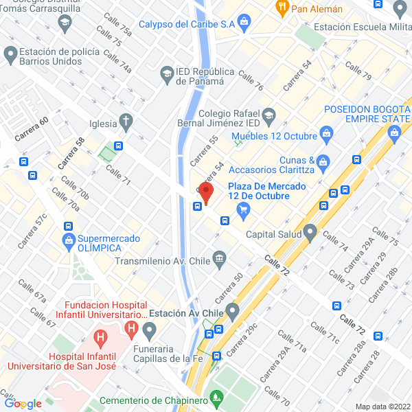 Map of Supermercado La Gondola