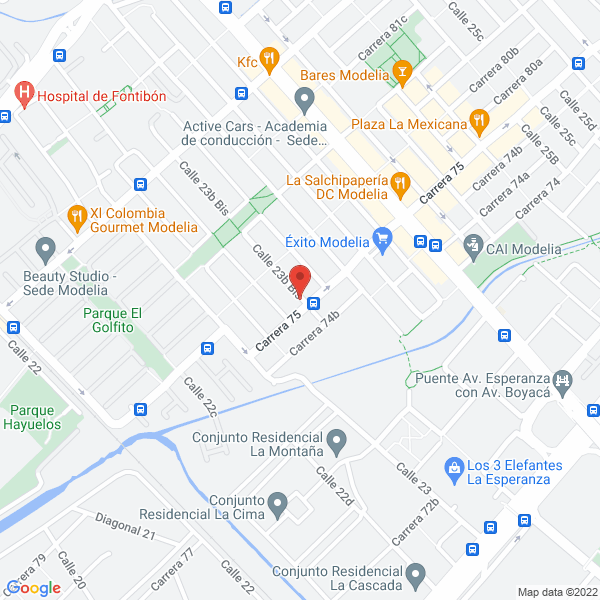 Map of Supermercado Pensilvania