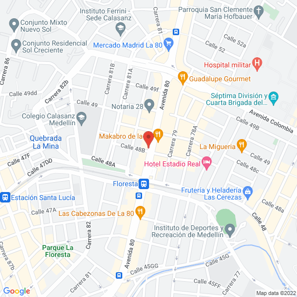 Map of Supertienda Del Peluquero