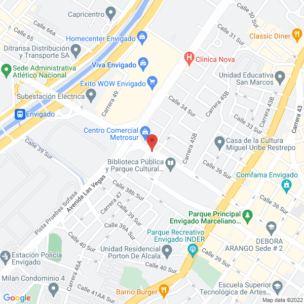Map of Sylcocell Comunicacciones