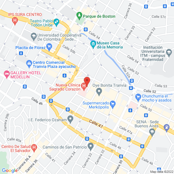Map of Tapicería León
