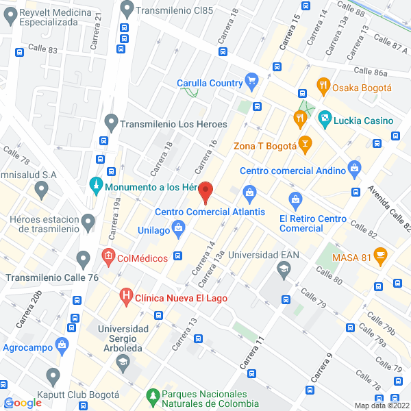 Map of Technology Site Ltda