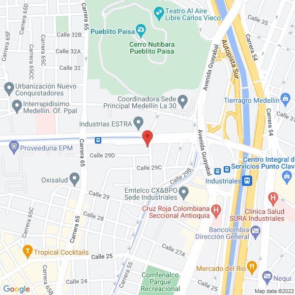 Map of Tecnimec Maquinaria S.A.