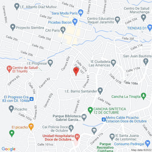 Map of Tekila Show