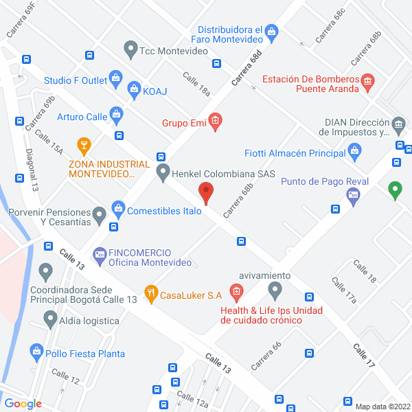 Map of To Print S.A.S.