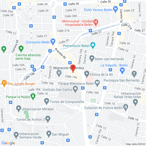 Map of Torres Y Villegas Seguros Ltda.