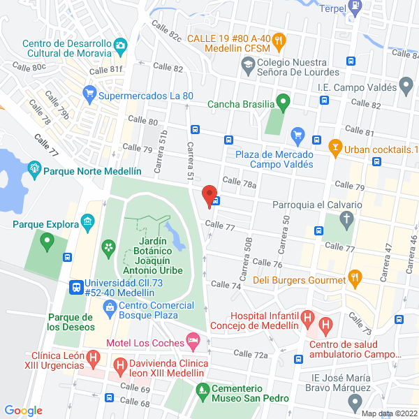 Map of Transporte Maxicargas