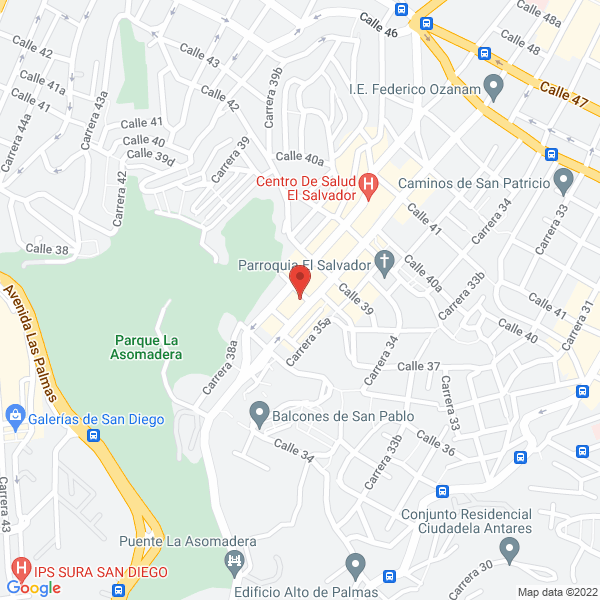 Map of Sólido Constructora