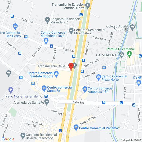 Map of I Shop Colombia S.A.S.