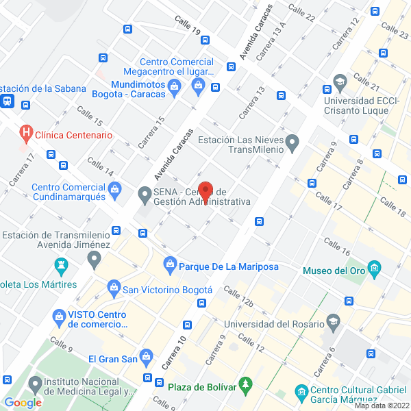 Map of Soluciones Eléctricas De Avanzada Ltda.