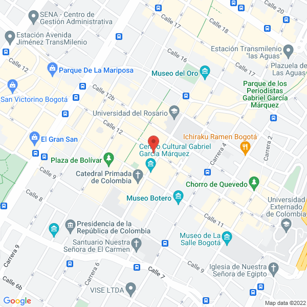 Map of Tecnología E Insumos Cía. Ltda.
