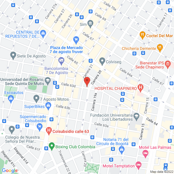 Map of Mobiliario & Diseño Nomos