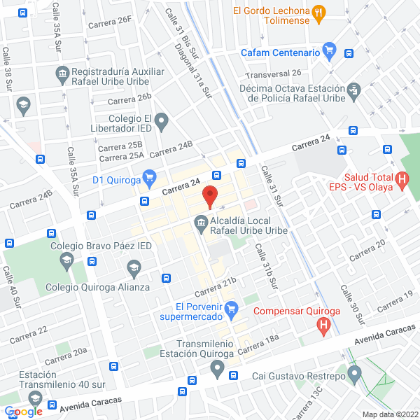 Map of Tienda Veterinaria Mis Mascotas