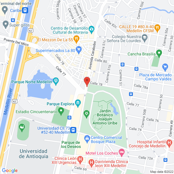 Map of Bodega Lisijeans