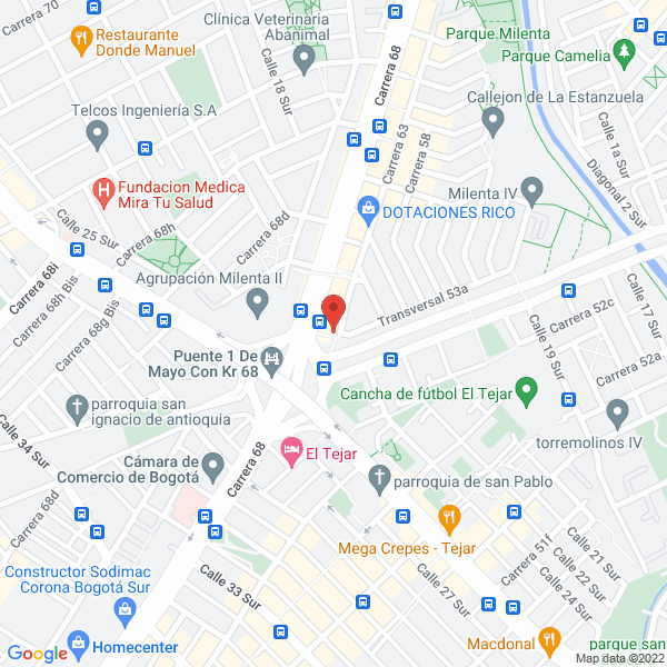Map of Carplásticos