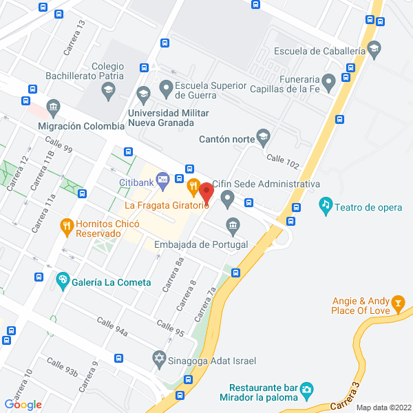 Map of Compucom S.A.S.