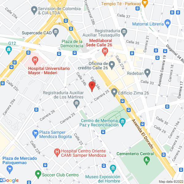 Map of Bobinados C.H.