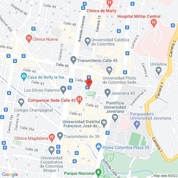 Map of Favimedica Ltda.