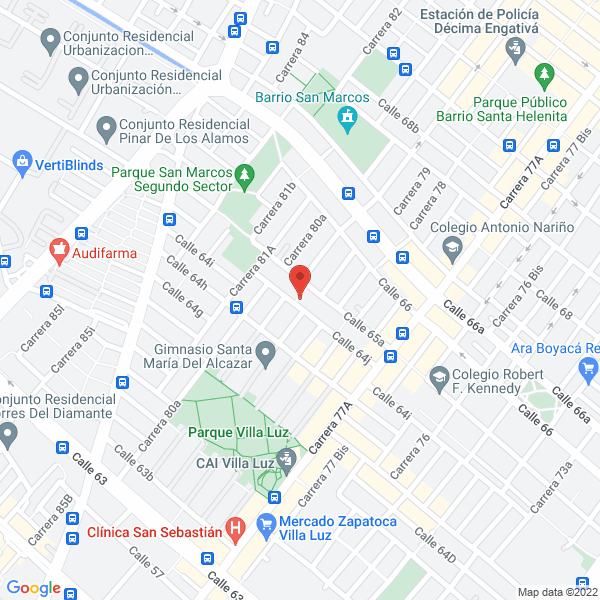 Map of Agrupacion Musical Yimao Orquesta