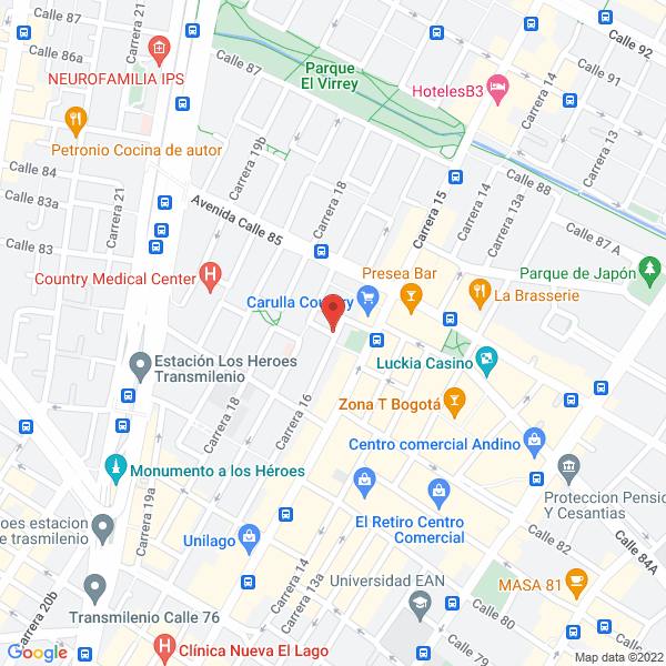 Map of Delgado Ramirez Alejandro
