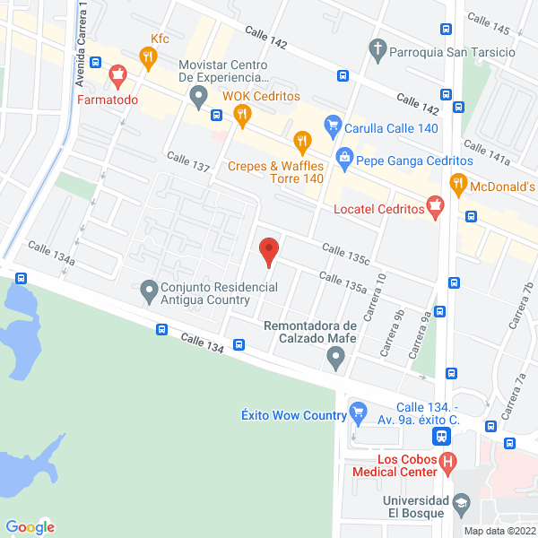 Map of Mla Traductores & Asociados Sas