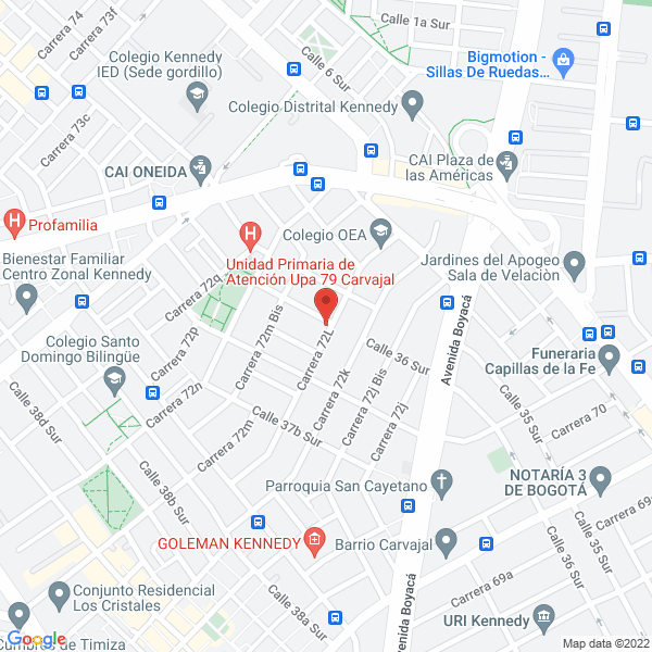 Map of Importécnica Mm S.A.S.