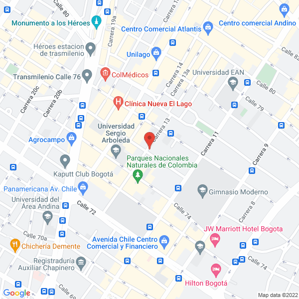 Map of Sistemas De Gestión Y Planes De Emergencia Smgroup Colombia Sas