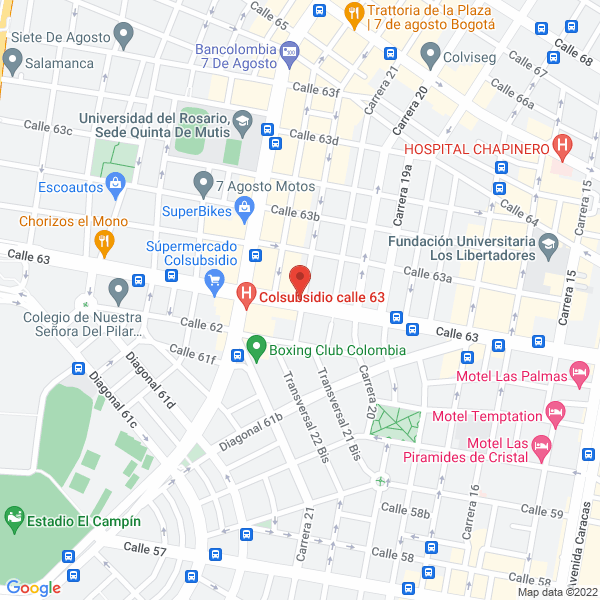 Map of Galería De Arte Hugo Cruz