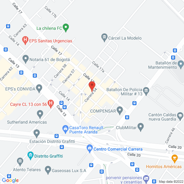 Map of Logistica Ambiental Integral