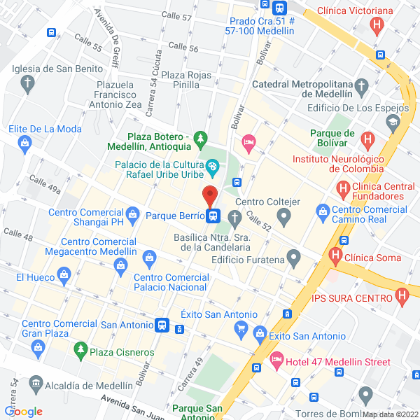 Map of Progenerar Construciones S.A.S
