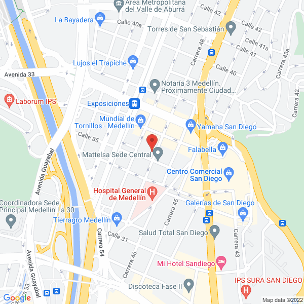 Map of Sublistyle S.A.S.