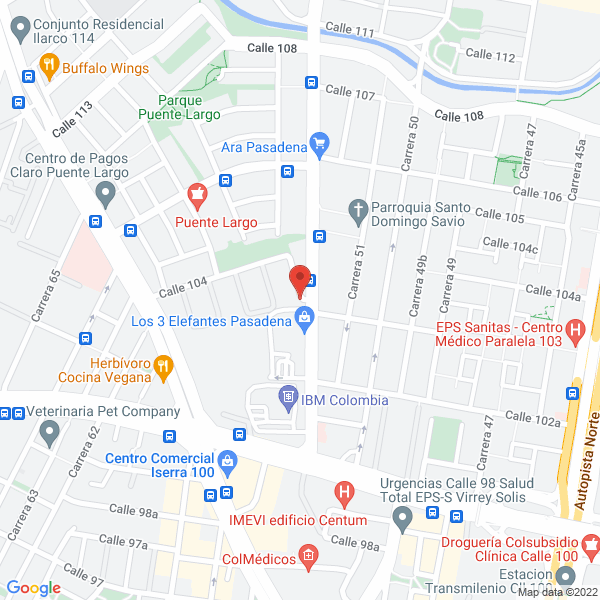 Map of Biogroup S.A.S.