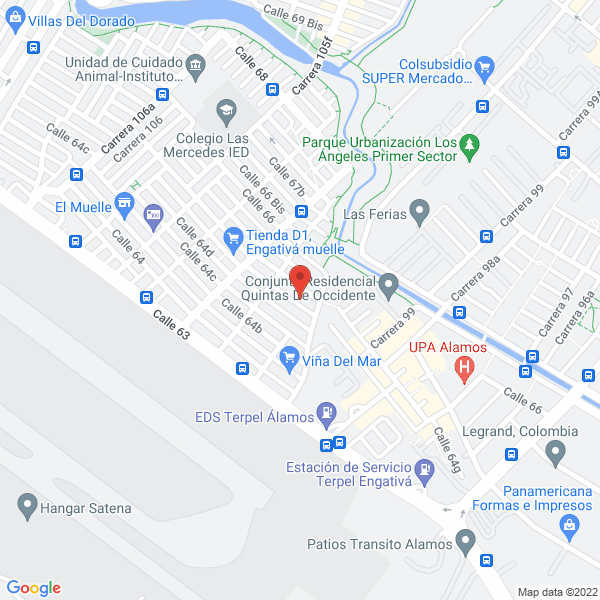 Map of Distriaseo M & T S.A.S.