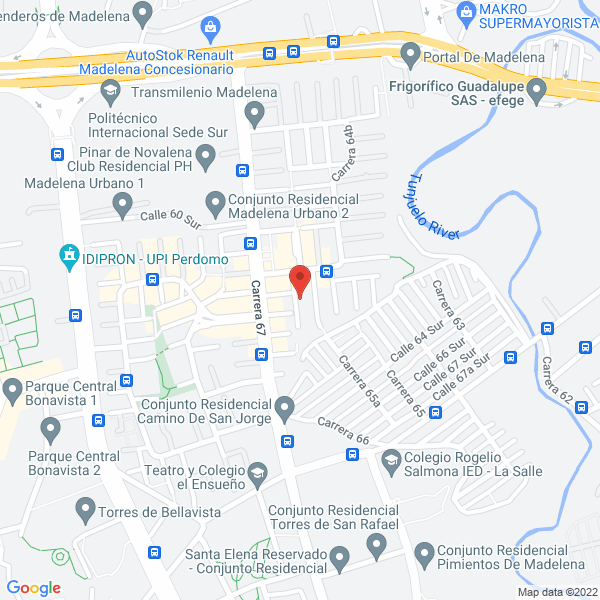 Map of Saurux S.A.S.