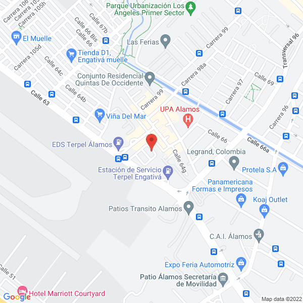 Map of Ac Access Control S.A.S.