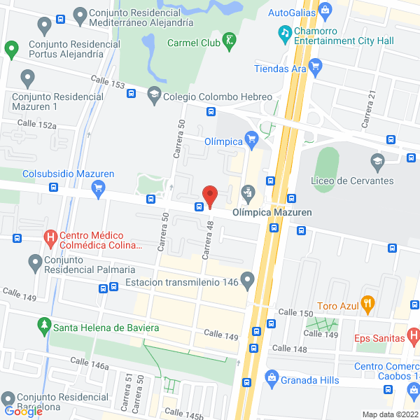 Map of Multi - Servicios Integrales