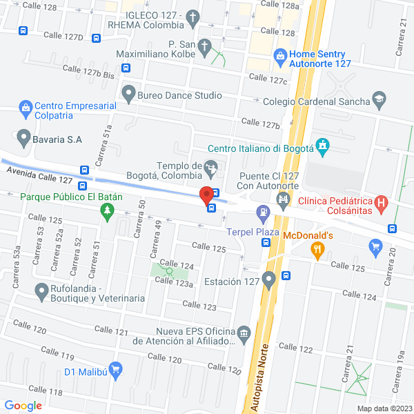 Map of Marzo Triangular Ltda.