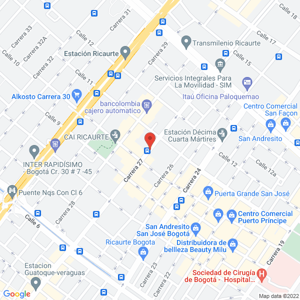 Map of Nibec Refrigeracion