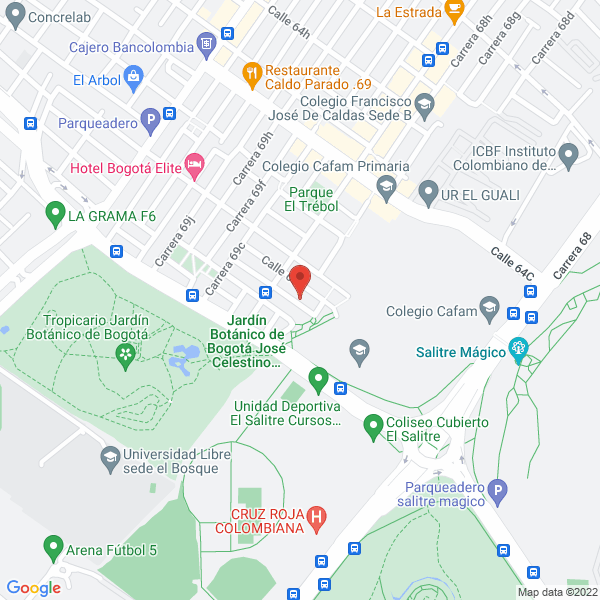 Map of Decoraciones Pity Bombas