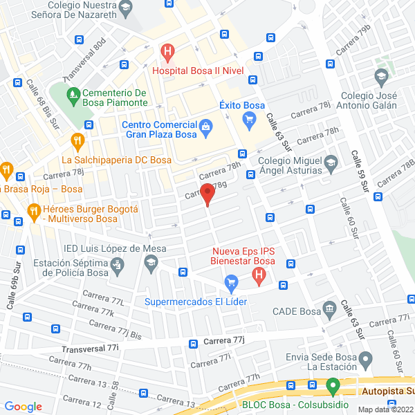 Map of Zona Verde Jardineria Profesional