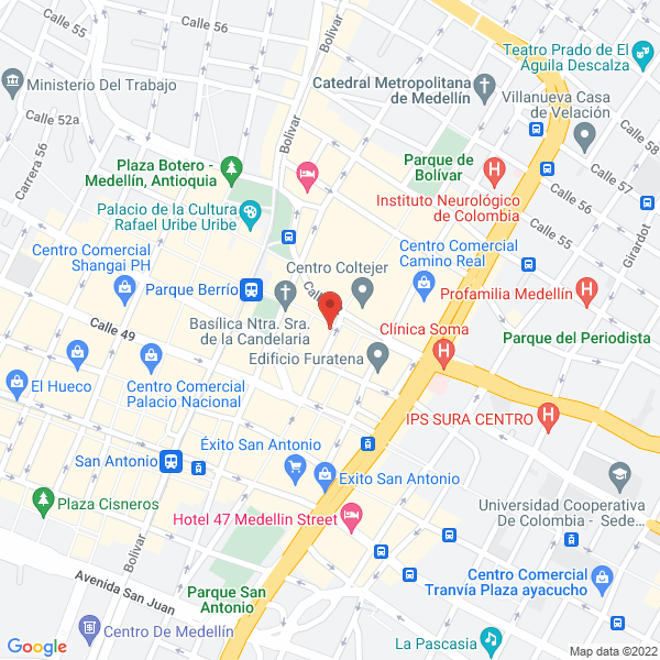 Map of Almacenes Flamingo S.A.