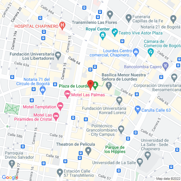 Map of Julian Andres Jimenez Giraldo