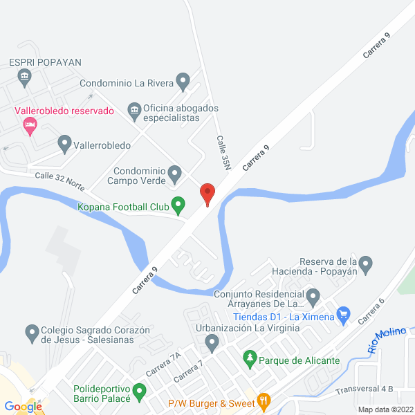 Map of Arga Constructora Sas