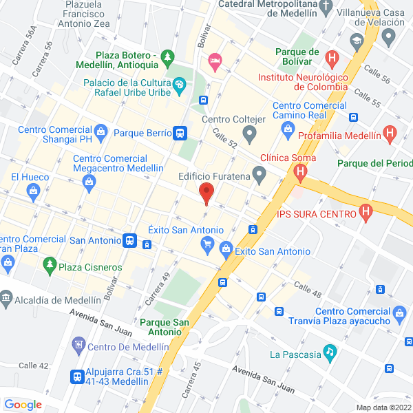 Map of Turimundo S.A.S