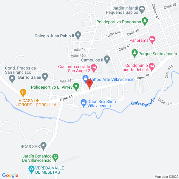 Map of Visatec Suministros Y Servicios S.A.S.