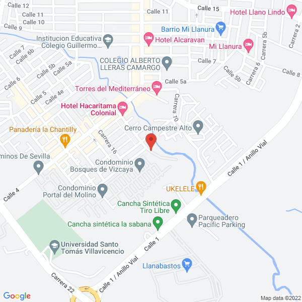 Map of Asesorar Seguros Ltda.