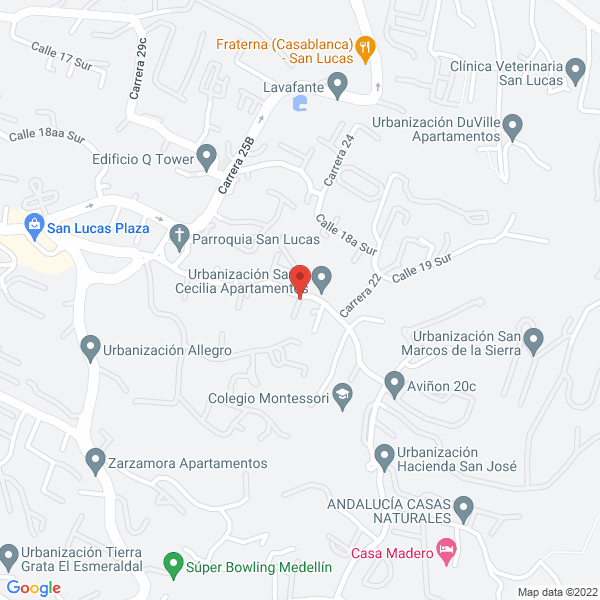 Map of Inverservir S.A.S