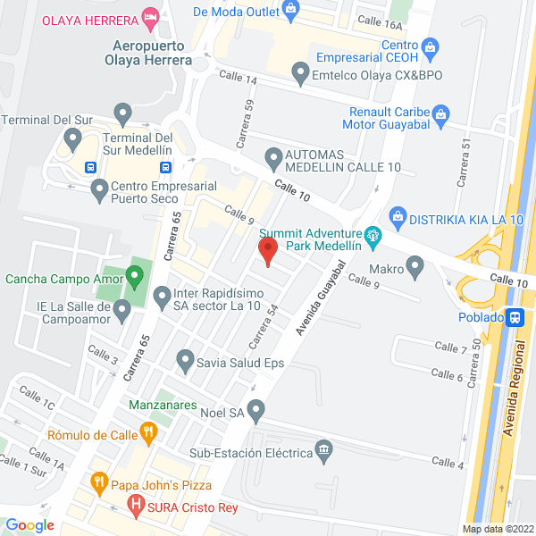 Map of Soproquim S.A.S.
