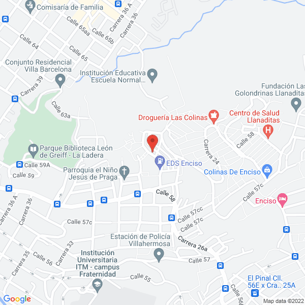 Map of Construcciones Jhon JM S.A.S