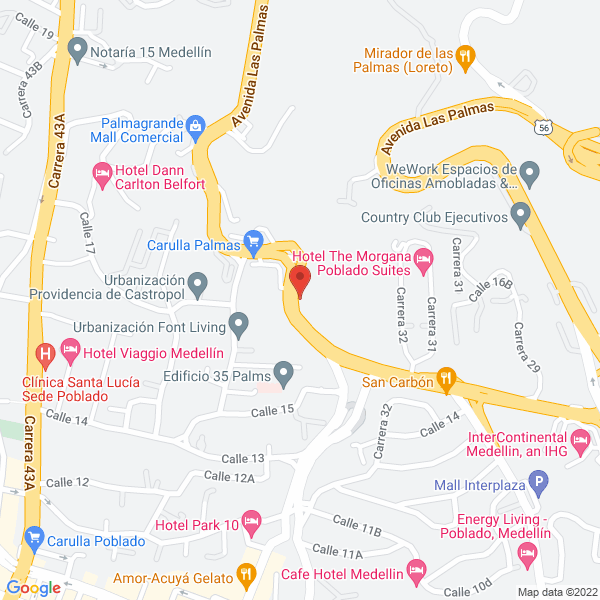 Map of Ruta Al Sur S.A.S.